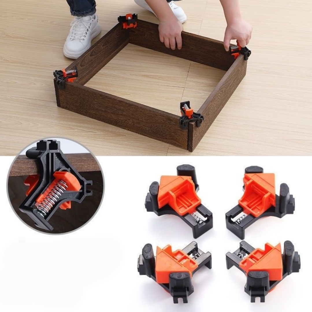 Angle Clamp 90 - 4 adet 90 ° Sağ Açılı