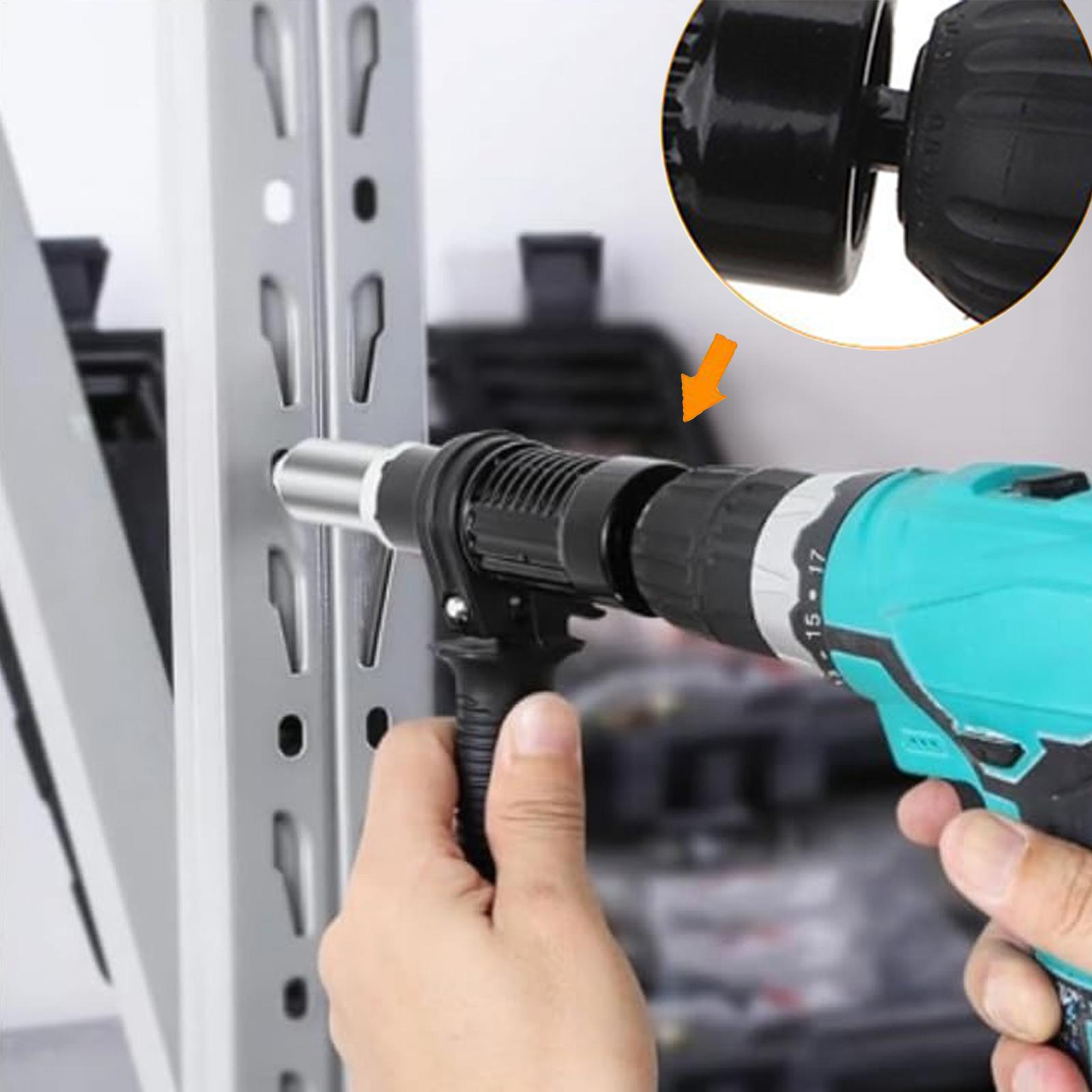 Power Tools In Workshop - Perçin Adaptörü Matkap Elektrikli Sondaj Aracı