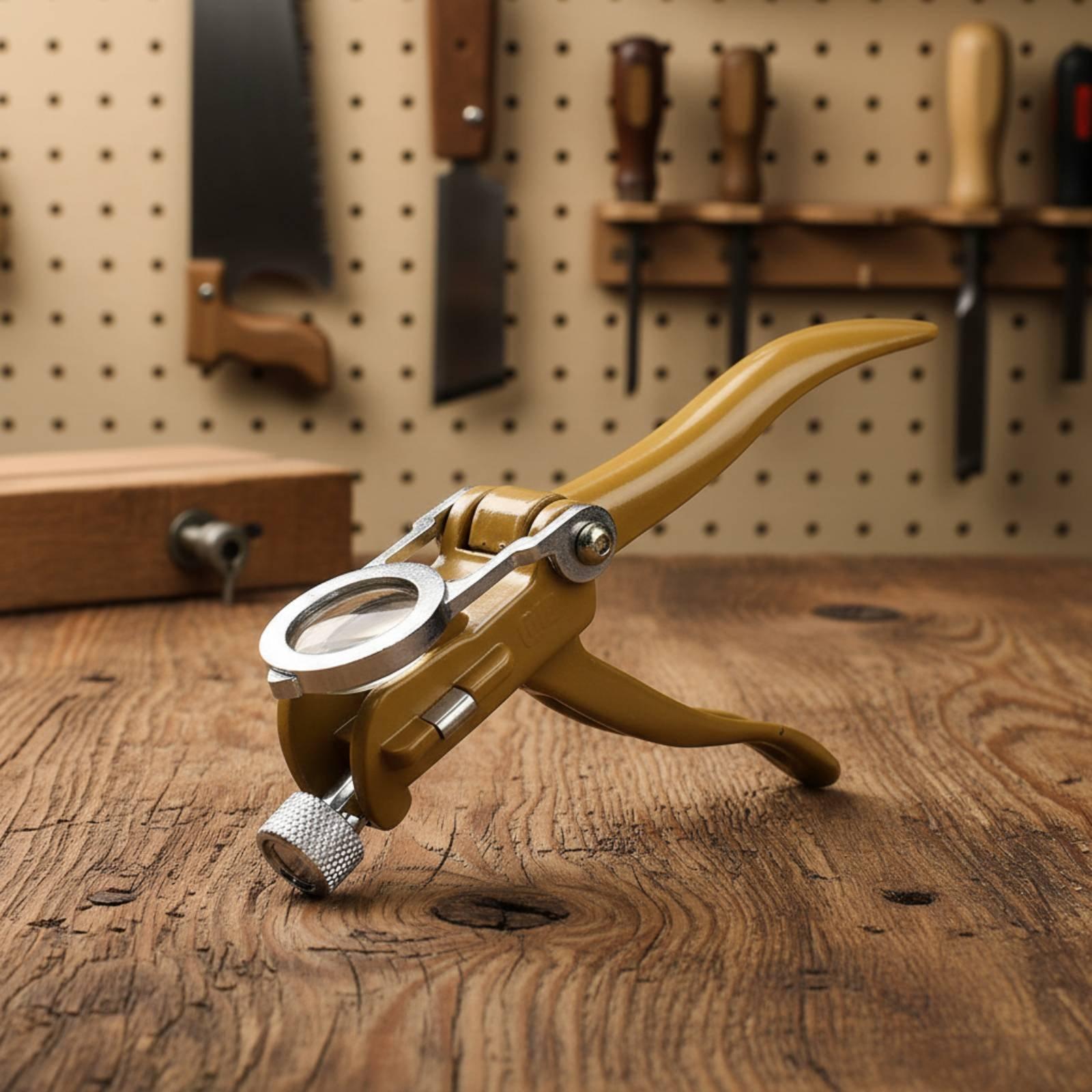 Hand Tools In Workshop - Testere Bıçağı Ayarlayıcı Hassas El Aleti