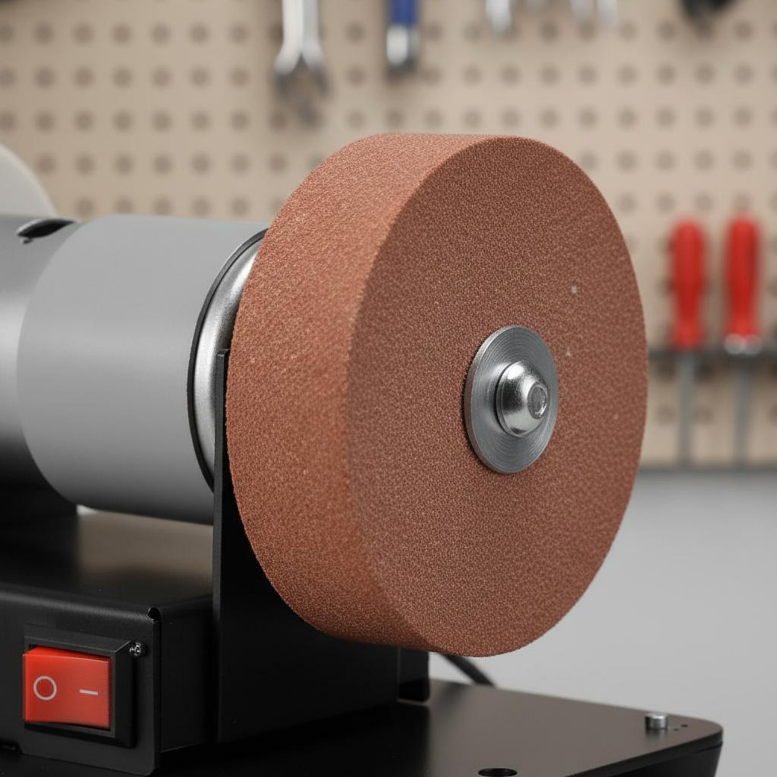 Power Tools In Workshop - Mini Tezgah Taşlama Makinesi Çok Fonksiyonlu
