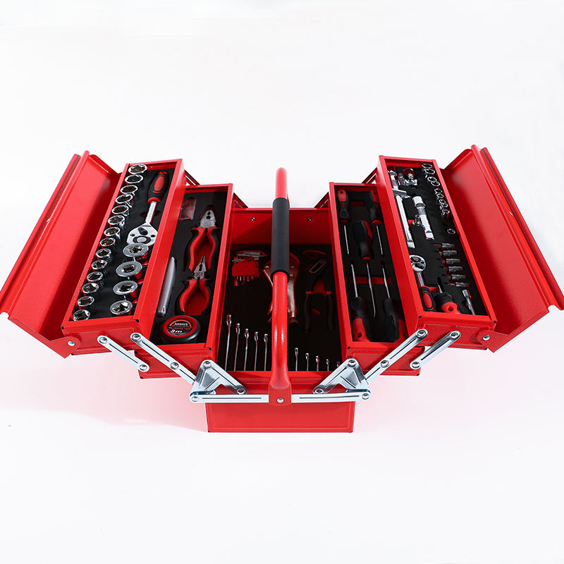 Tools Set Workshop - 18'' Taşınabilir Çift Saplı Alet Kutusu