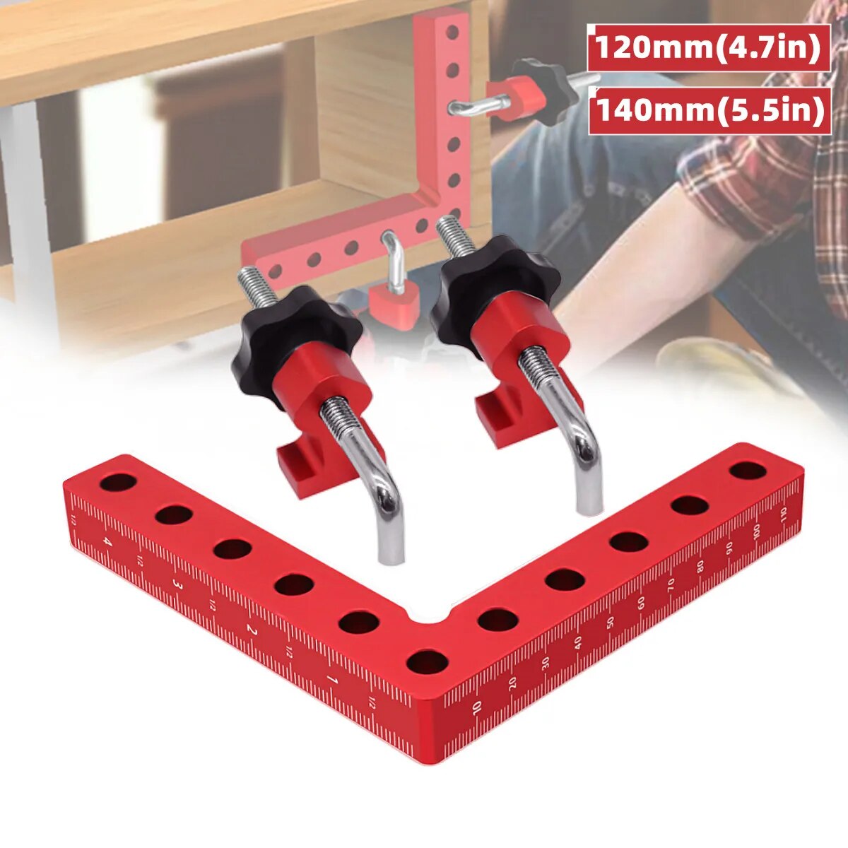 Angle Clamp 90 - 1 takım 90 derece konumlandırma kareleri