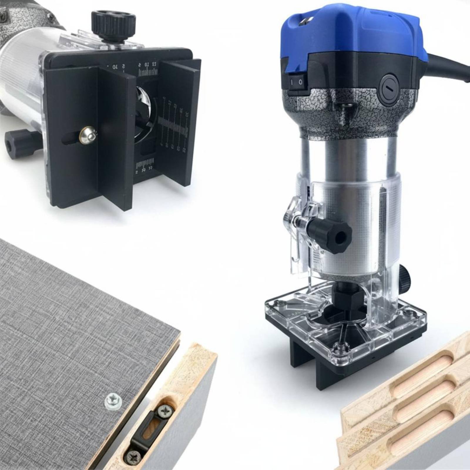 Workshop Tools Wood - Ayarlanabilir Router Tabanı 65 Mm Uyumlu