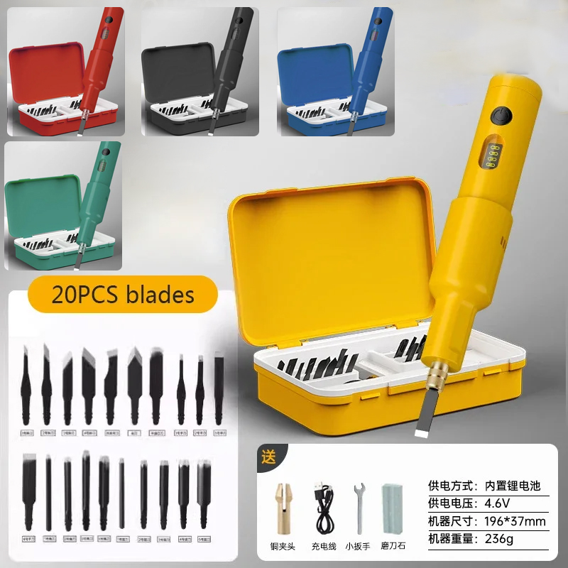 20 adet bıçak elektrikli oyma  - Workshop Tools Wood incelemesi ve fiyatı