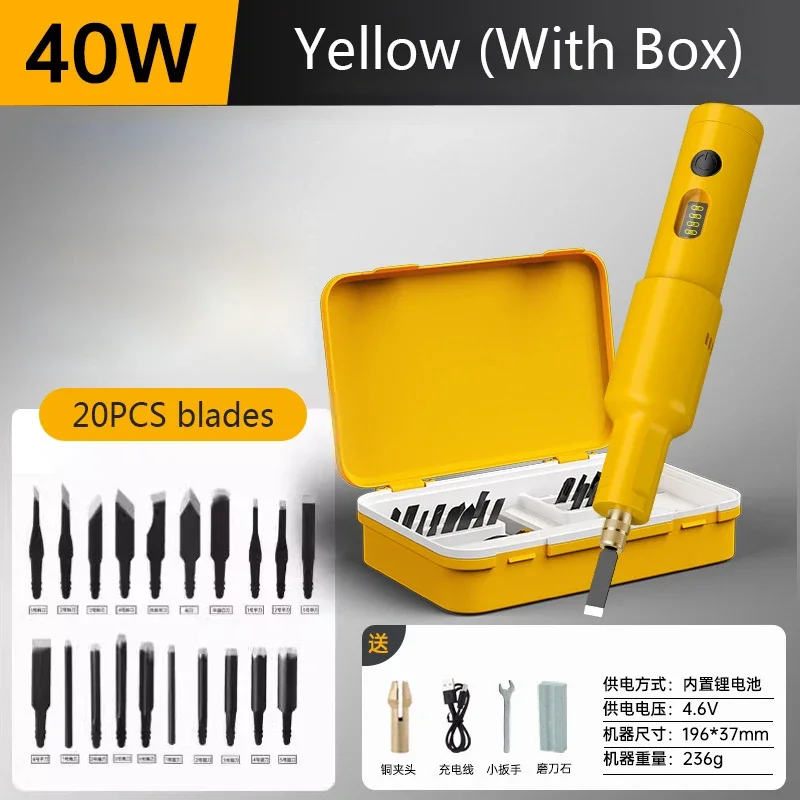 20 adet bıçak elektrikli oyma  - Workshop Tools Wood incelemesi ve fiyatı