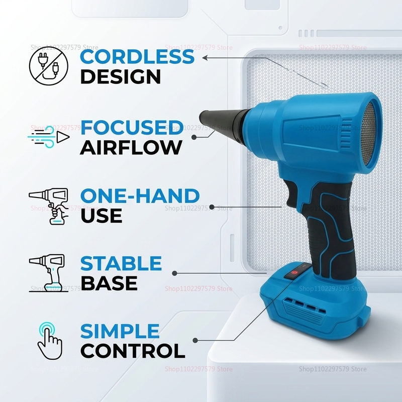 18V fırçasız akülü hava silgi  - Power Tools In Workshop incelemesi ve fiyatı